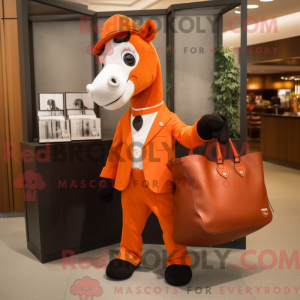 Disfraz de mascota Orange...