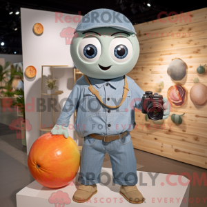 Peach Camera maskot kostume...
