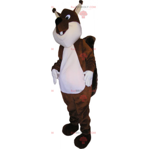 Mascotte d'écureuil marron - Redbrokoly.com