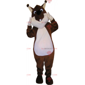 Mascotte bruine eekhoorn - Redbrokoly.com