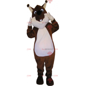 Mascotte bruine eekhoorn - Redbrokoly.com