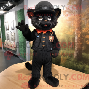 Black Cat mascottekostuum...