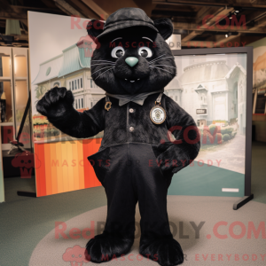 Black Cat mascottekostuum...