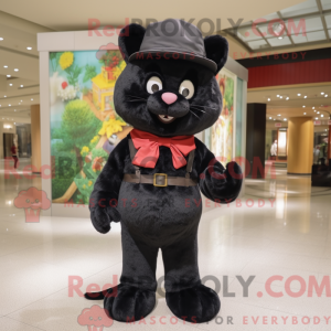 Black Cat mascottekostuum...
