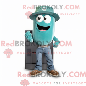 Uma figura de máscara de...