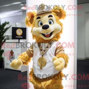 Gouden hanger mascotte...