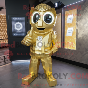 Mascotte de personnage avec...