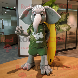 Olive Elephant mascot...
