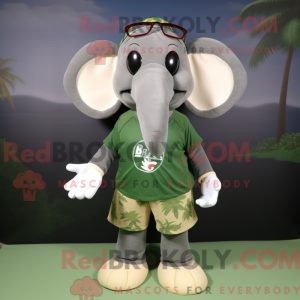 Olive Elephant mascot...