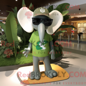 Olive Elephant máscara de...