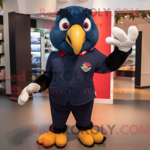 Postava maskota Navy Parrot...