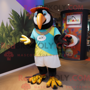 Costume mascotte de toucan...