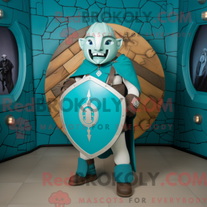 Turkis Celtic Shield maskot...