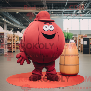 Personaggio mascotte Maroon...