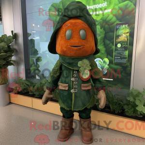 Rust Spinat maskot drakt...