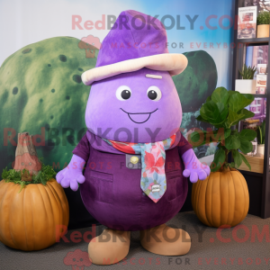 Disfraz de mascota Purple...