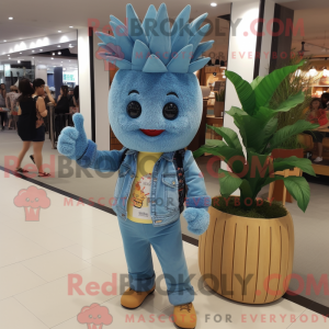 Disfraz de mascota Sky Blue...