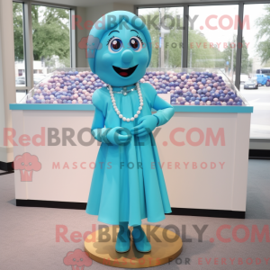 Postava maskota Cyan Candy...