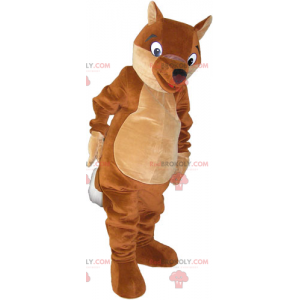 Brun egern maskot - Redbrokoly.com