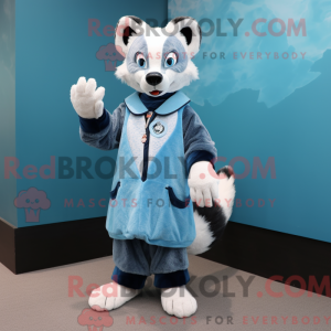 Postava maskota Sky Blue...