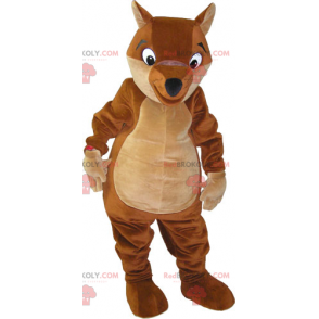 Brown squirrel mascot - Redbrokoly.com