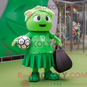 Green Soccer Goal...