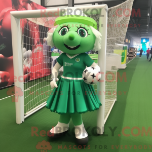 Green Soccer Goal...