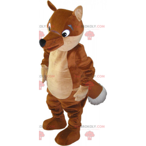 Mascotte d'écureuil marron - Redbrokoly.com