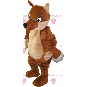 Mascotte scoiattolo marrone - Redbrokoly.com