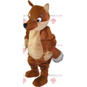 Mascotte bruine eekhoorn - Redbrokoly.com