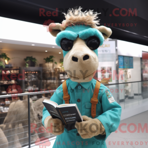 Turquoise Camel mascot...