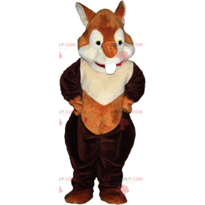 Rød egern maskot - Redbrokoly.com