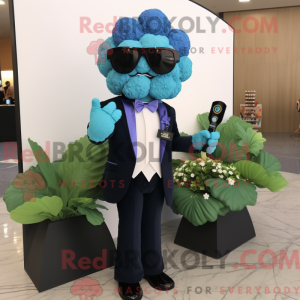 Blue Cauliflower mascot...