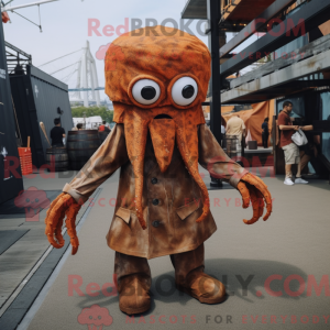 Rust Kraken maskot drakt...