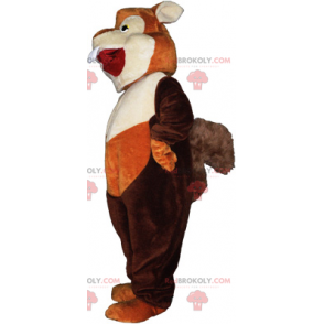 Mascotte scoiattolo rosso - Redbrokoly.com