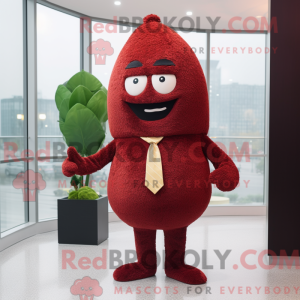 Maroon Fried Rice mascot...