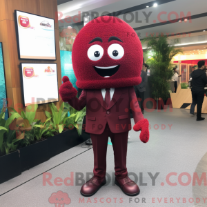 Maroon Fried Rice maskot...