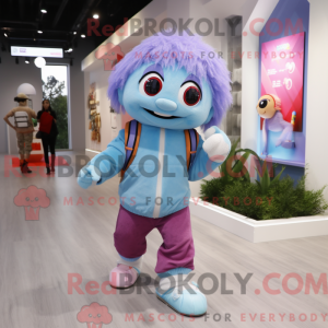 Candy maskot drakt-karakter...