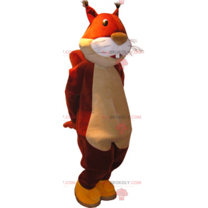 Czerwona wiewiórka maskotka - Redbrokoly.com