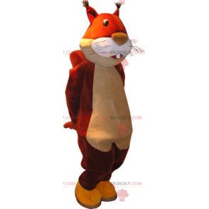 Rotes Eichhörnchen Maskottchen - Redbrokoly.com