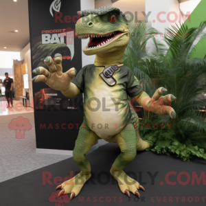 Oliven Utahraptor máscara...