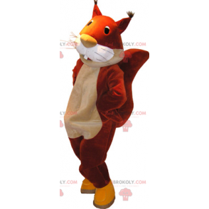 Mascotte scoiattolo rosso - Redbrokoly.com