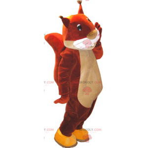 Rotes Eichhörnchen Maskottchen - Redbrokoly.com