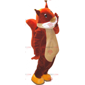 Mascotte rode eekhoorn - Redbrokoly.com