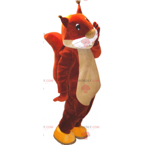 Rotes Eichhörnchen Maskottchen - Redbrokoly.com