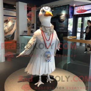 Silver Gull maskot kostume...