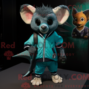 Disfraz de mascota Teal...