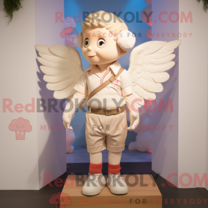 Cream Cupid mascot costume...