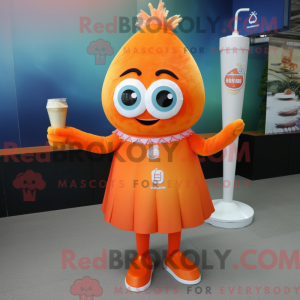 Postava maskota Orange Ice...