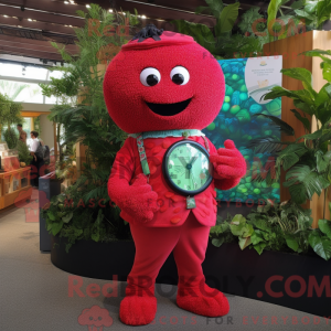 Red Raspberry mascot...